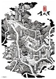 設計大人物 nuomi 的插畫旅行地圖 金瓜石 大人物 86160 illustrated map map art travel maps