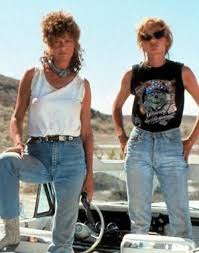 While scott's settings in thelma & louise (1991) were no less notable, the film's lead characters (played by geena davis and susan sarandon) and feminist theme were the focus of critical attention, and he received an academy award. Thelma Louise 1991 Filmaffinity