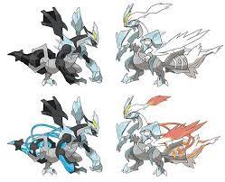 Black Kyurem White Kyurem Pokemon Black And White Black Pokemon Pokemon