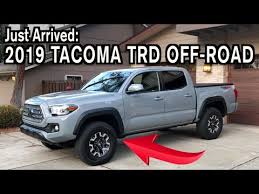This 4 door, 5 passenger truck leads among competitors in its segment. Just Arrived 2019 Toyota Tacoma Trd Off Road On Everyman Driver Youtube