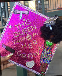 Graduation Cap This Queen Finally Got Her Crown Graduation College Graduation Cap Decoration Graduation Cap Decoration High School Graduation Cap Decoration