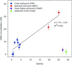 unexpectedly high dimethyl sulfide concentration in high