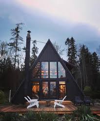 Book Of Cabins On Instagram Kysthusaframe Vancouverisland Bc Canada Currently Listed For Sale Listi A Frame House Plans Beautiful Cabins A Frame House