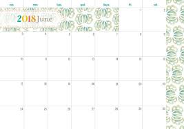 Beautiful Design June 2018 Calendar Calendar Design Unique Calendar Calendar Wallpaper