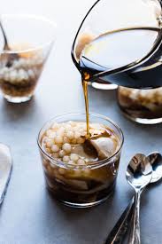 Taho Filipino Silken Tofu With Sago Pearls And Syrup Kitchen Confidante Recipe Filipino Food Dessert Food Asian Desserts