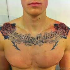 Some rose tattoo can be designed with names or any beautiful quotes written alongside which gives a personal touch to such a tattoo. 85 Mind Blowing Rose Tattoos On Chest