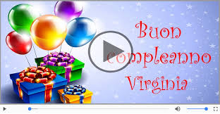 Buon Compleanno Virginia Buon Compleanno Compleanno Auguri Di Buon Compleanno