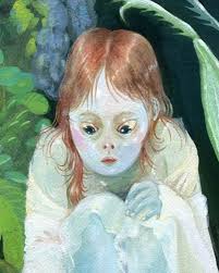 Outskirts of the Forest Castle 13 x 17 in Gouache