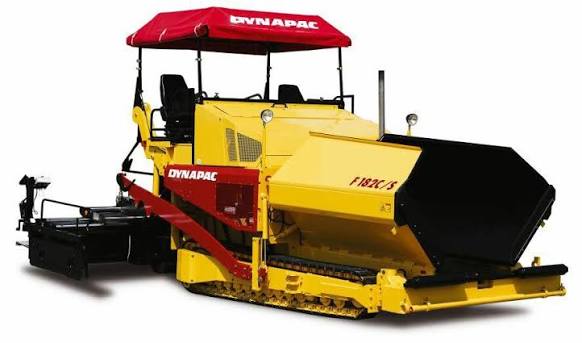 Dynapac F182CS Asphalt Paver