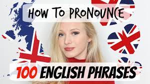 Learn pronunciation of words and phrases on your iphone and ipad. 100 English Phrases Pronunciation And Vocabulary Lesson Spon Youtube
