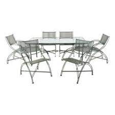 Upholstered in durable fabric for a minimalist approach to modern dining chairs, the smooth and curved back hugs your body for a comfortable seat, sturdy metal frame, suitable for dining room, guest. Iron Dining Room Sets 79 For Sale At 1stdibs