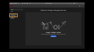 Create A New Document In Indesign Adobe Indesign Tutorials