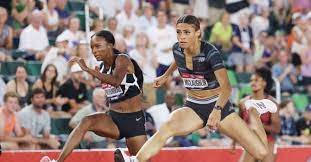The endless 2019 track season had taken a toll on dalilah muhammad and sydney mclaughlin, but their talent and competitiveness overrode all that on friday in khalifa stadium. Sydney Mclaughlin Smashes World Record To Book Her Ticket To Tokyo In Style