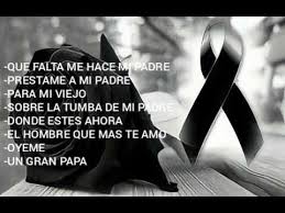 Canciones Tristes Para Un Padre Fallecido Youtube