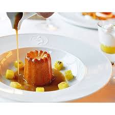 Sternefresser On Instagram Baba Au Rhum Mit Ananas In Kreolischer Sauce Creme Von Canneles De Bordeaux Und Einer Pina Colada Pina Colada Baba Au Rhum Food
