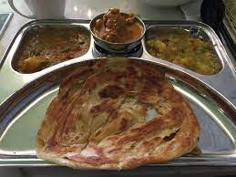 Roti Kosong With Condiments Roti Culture Batu Bersurat Brunei Food Roti Pork