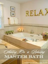 A Relaxing Master Bath Add On Master Bathroom Decor Bathrooms Remodel Bathroom Red