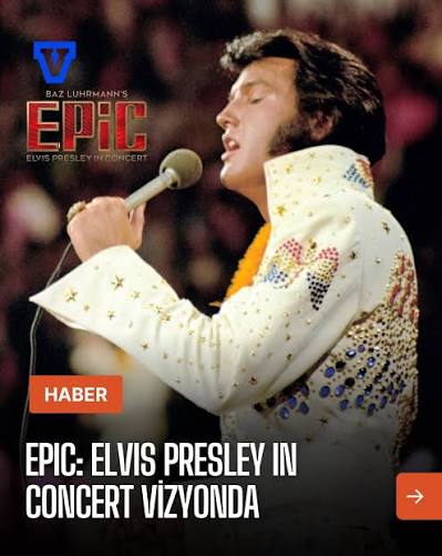 Elvis Presley'in sahne efsanesi beyaz perdeye geri döndü ! Dünya çapında  vizyona giren EPiC: Elvis Presley in Concert, 70'lerden restore edilmiş  nadir konser görüntülerini ve daha önce yayımlanmamış kayıtları bir araya  getiriyor.