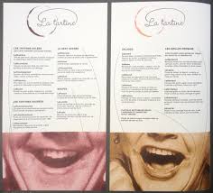 La Tartine Menus Movie Posters Person