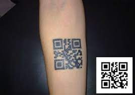 Qr Code Tattoos Qr Code Tattoo Tattoos Code Tattoo