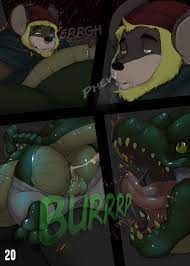 after sex alligator anthro azathura balls behind view clothed  clothing comic crocodile crocodilian cum cum drip cum in ass cum inside cum  on balls cum on penis dripping equine