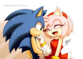 Resultado de imagen para sonic y amy juntos