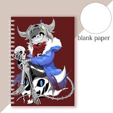 Pop candy (sans and papyrus) credit Undertale Sans Spiral Ring Reusable Notebook Cosplay Figure Tpu Doggo Papyrus Gaster Blaster Note Book Memo Pad Planner Journal Notebooks Aliexpress