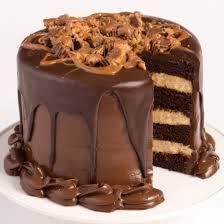 6 Chocolate Layer Cake With Peanut Butter Mousse Peanut Butter Desserts Cake Recipes Pound Cake Recipes