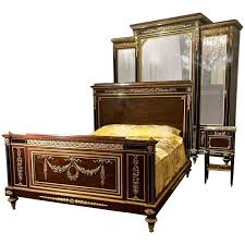 Add antique country style to your bedroom décor with the modus ella solid wood panel bed. Antique French Louis Xvi Style Bedroom Suite By Master Ebeniste Francois Linke At 1stdibs