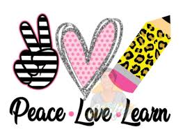 Peace Love Learn Svg Png Sublimation Digital Download Etsy Peace And Love Digital Download Etsy Cricut Projects Vinyl