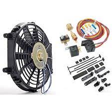 Jegs 52112k Universal Electric Fan With Wiring Harness And Relay Kit Jegs Electric Fan Electric Cooling Fan Fan