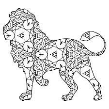 Visit our blog, coloring pages, and worksheets for more free printables. 30 Free Printable Geometric Animal Coloring Pages The Cottage Market Geometric Animals Coloring Pages Geometric Coloring Pages