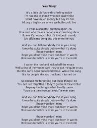If you're writing a biography or a memoir, and a song has meaning to you or the subject of the book, quoting lyrics wouldn't fall into fair use, even though it's a work of nonfiction. Song Lyrics