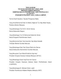 Teks dan video ucapan tun mahathir mohamad perdana menteri interim. Yang Berbahagia Dr