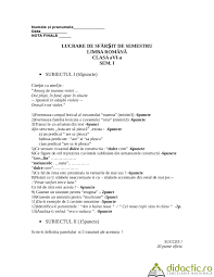 Deoarece 2 krn 200 000 cm, scara h6rfii este i : Va Rog Sa Imi Dati Si Mie Subiecte Pentru Teza La Romana Clasa 6 A Sem 1 Brainly Ro