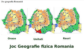 Joc geografie Bac Orasele Romaniei