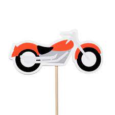 Motorcycle Birthday Cupcake Toppers Etsy Motorcycle Birthday Motorcycle Birthday Parties Bicycle Birthday Parties