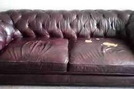 Leather sofas, in particular, can come with a high price tag, putting the option seemingly out of making the decision to buy a leather sofa is difficult. Woman Utterly Transforms Battered Old Leather Sofa For 30 Using Grey Paint Mirror Online