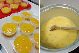 Donat inti kastard resipi che ct. Puding Kastad Jagung Paling Simple Sedap Dimakan Dingin