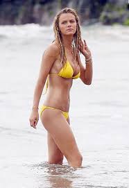 Yes, she is a very sexy actress, and brooklyn decker's bra and breast size prove that she can. Celebrity Beach Bodies Sexy Bikini Brooklyn Decker Flickr