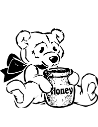 He will be seen pacing for honey. Winnie The Pooh Honey Pot Coloring Pages Free Image Download