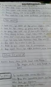 (pastikan paras air mencukupi) rutin sebelum memandu (rsm) 2021 1. Cara Lulus Test Jpj Kereta Bahagian Litar Sayidahnapisahdotcom