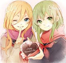 Phi Stars Anime Valentines Day Hearts Wallpapers Valentines Anime Vocaloid Anime Group Of Friends