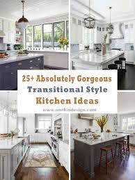 The most important factors to take into choose black countertops for a pleasant contrast or opt for a complimentary tone for consistency. 25 Absolutely Gorgeous Transitional Style Kitchen Ideas