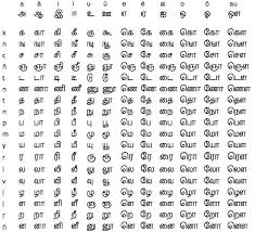 accurate tamil language alphabet chart 2019