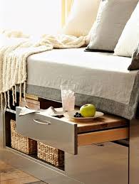 Bett Mit Ablage Kreative Idee Fur Kleine Raume Jugendzimmer Kleinewohnungeinrichten Sc Ideen Fur Kleine Schlafzimmer Bett Mit Schubladen Schlafzimmermobel