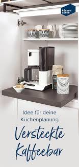 Planen sie beim stauraum großzügig. Kein Platz Fur Eine Kaffeebar In Der Kuche Alles Sache Der Stauraumplanung Kuchen Ideen Stauraum Kuche Einbaukuche