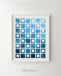 Blue Abstract Print Blue Modern Art Geometric Art Navy Blue Wall Art Navy Blue Print Art Blue Geometric Wa Navy Blue Wall Art Blue Wall Art Blue Modern Art