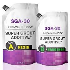 • dry time to touch: Buy Tile Grout Repair Kit With Waterproof Penetrating Sealer Restores Cracked Shower Bathroom Tile Grout Kit Includes Applicator Gloves Mixing Cups Sticks Makes 90 Oz Epoxy Grout Online In Oman B071z8w4tp