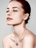 Vintage Pink Drop Earring